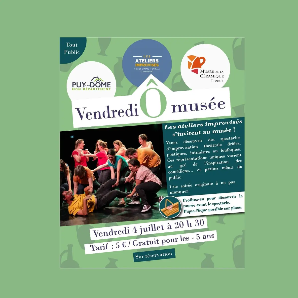 Théâtre avec Les Ateliers improvisés