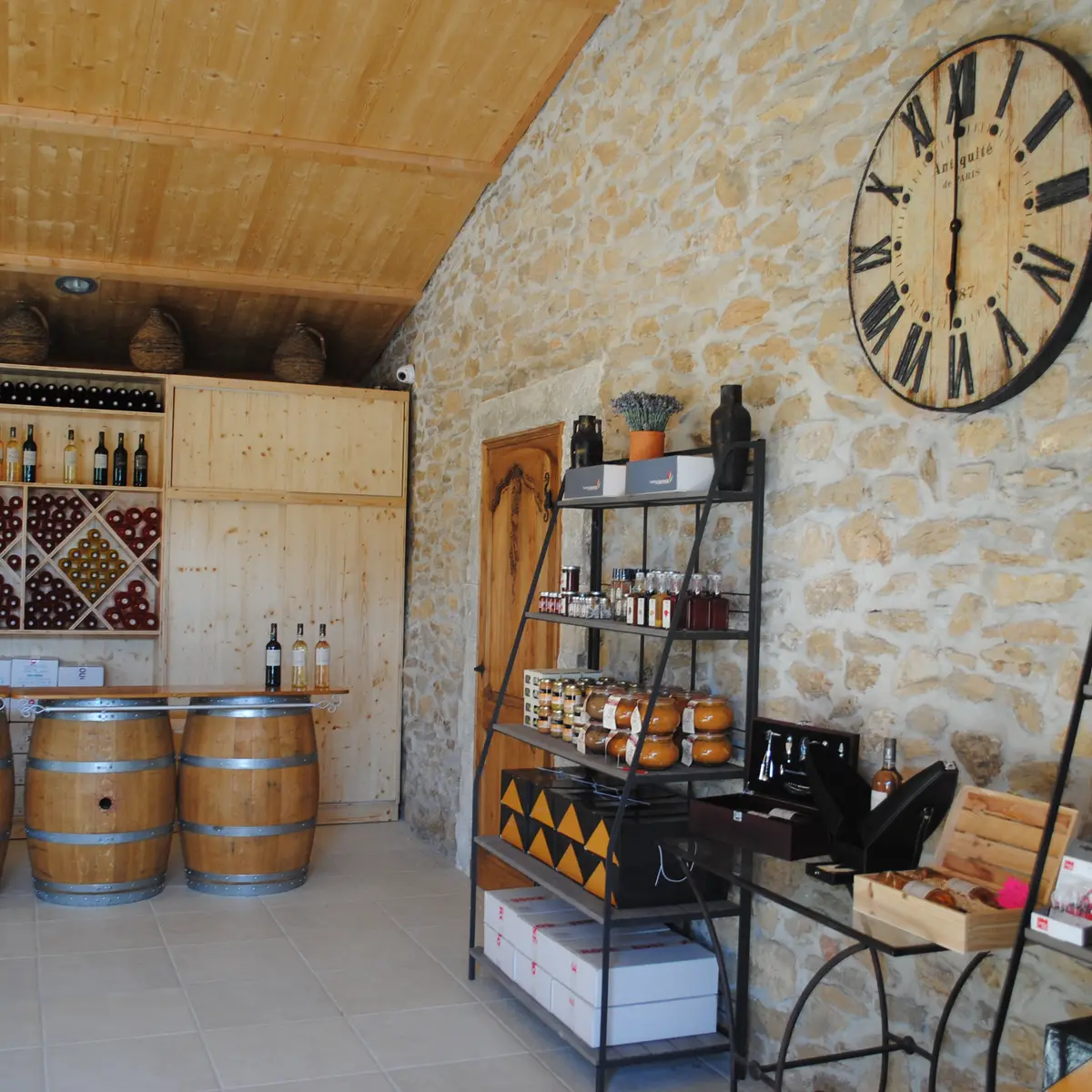 Lieu de dégustation et de vente