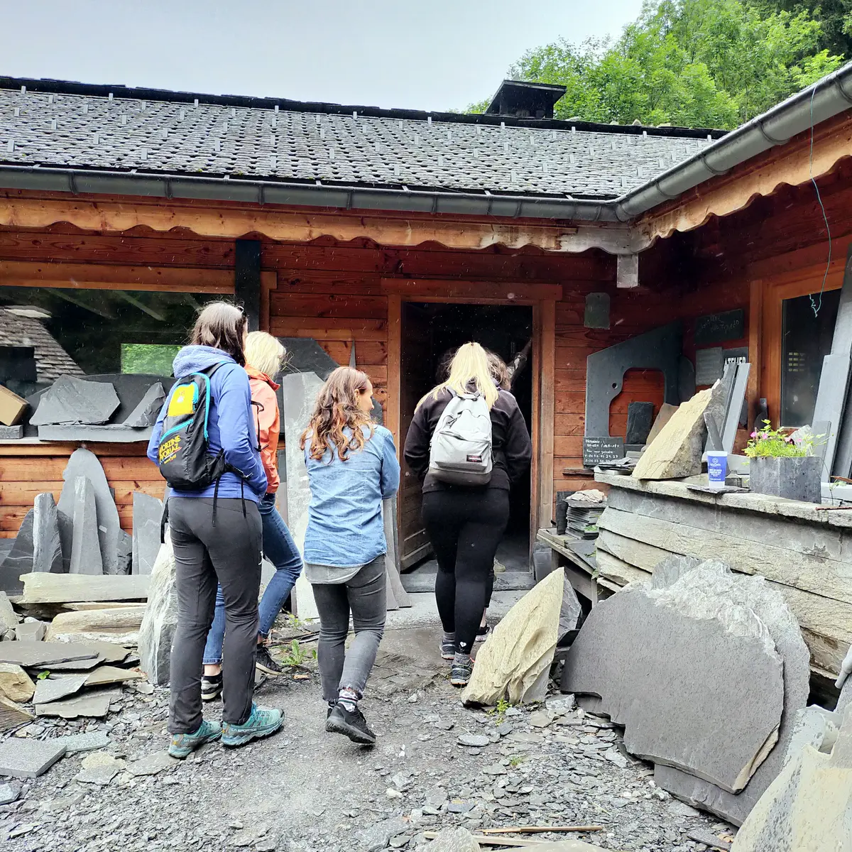 Ardoisère des 7 pieds à Morzine