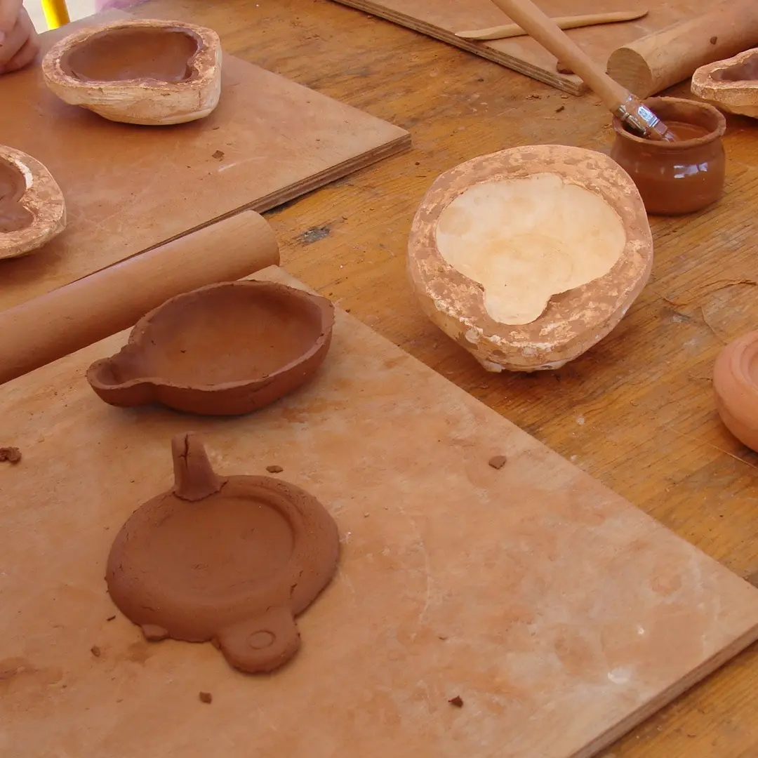 Atelier lampes à huile
