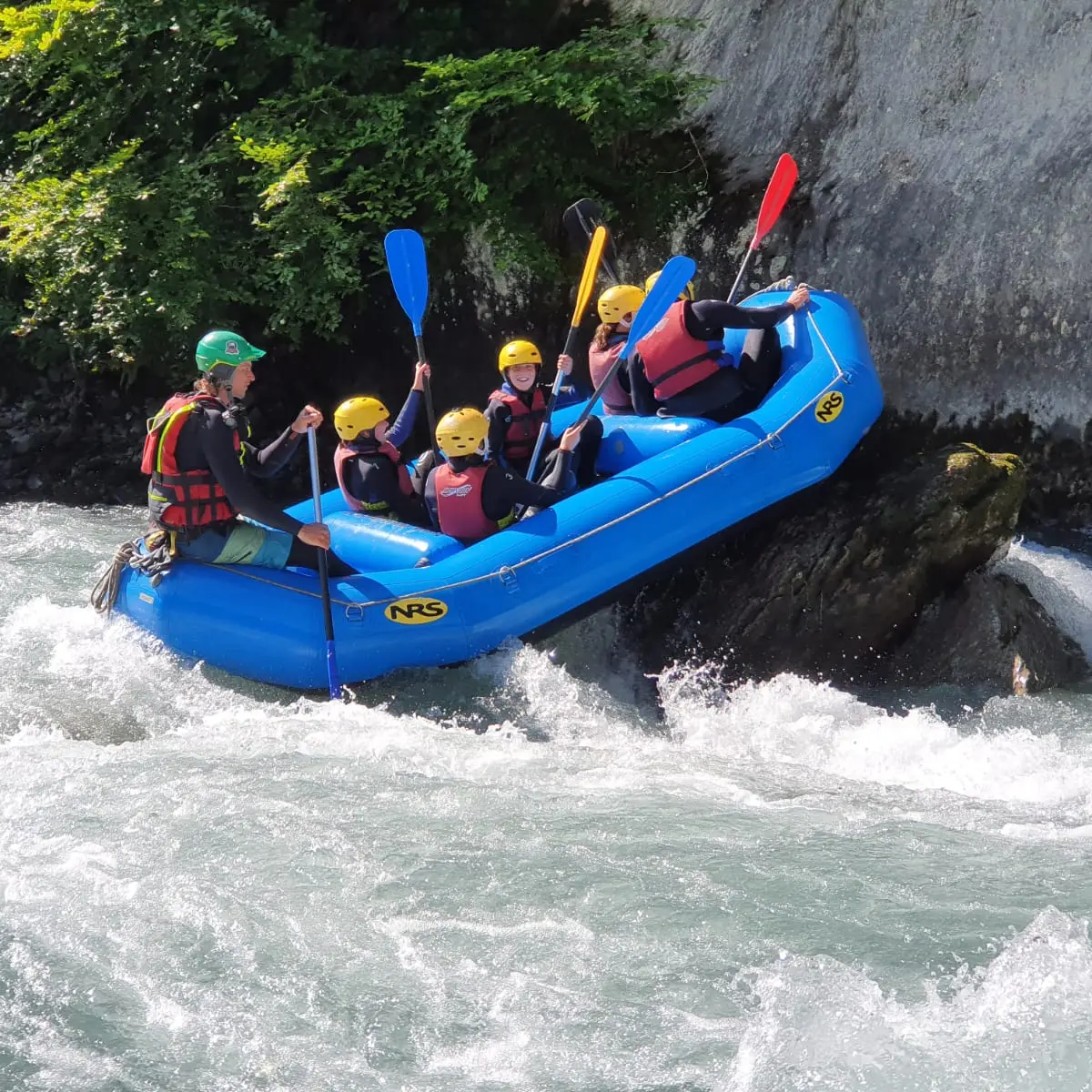 Rafting LOISIRS-SPORTS-Passy - Chamonix - Adventures Payraud Session Raft ©