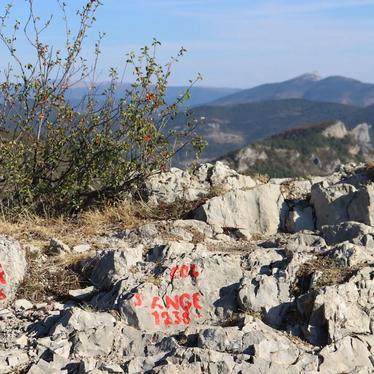 Le belvédère du col Saint-Ange