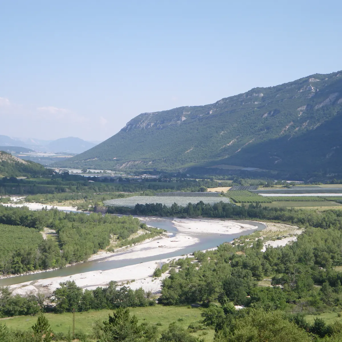 Panorama sur la vallée du Buëch