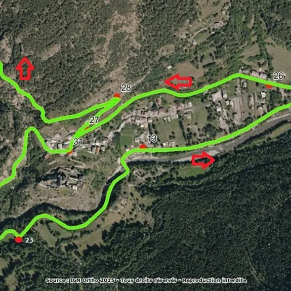 Zoom Château-Queyras