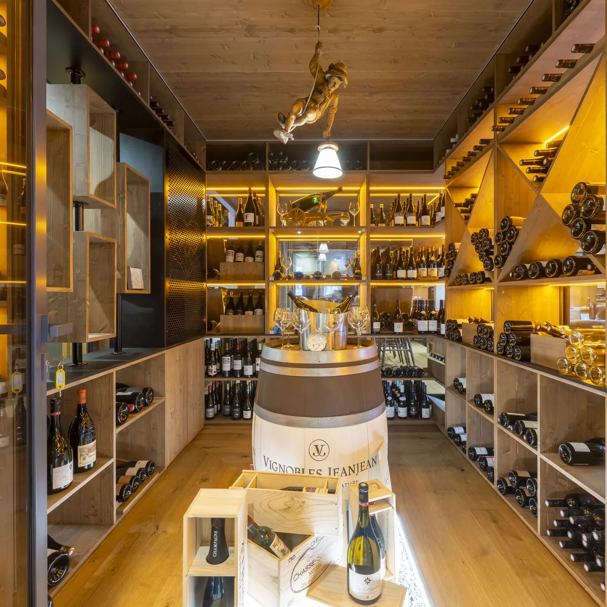 Cave à vin du Restaurant Macchi_Châtel