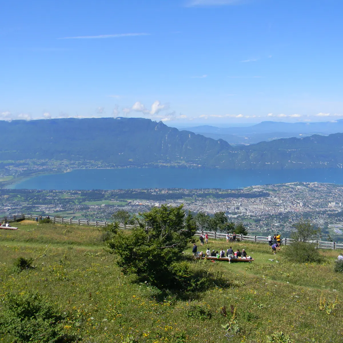 Vue sur le Lac du Bourget