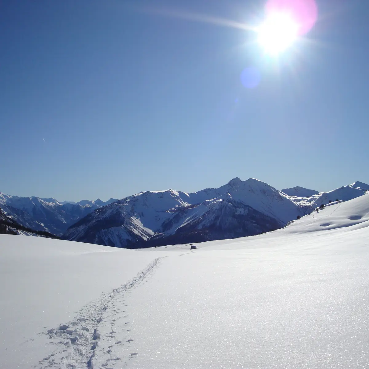 Plateau des Thures en hiver