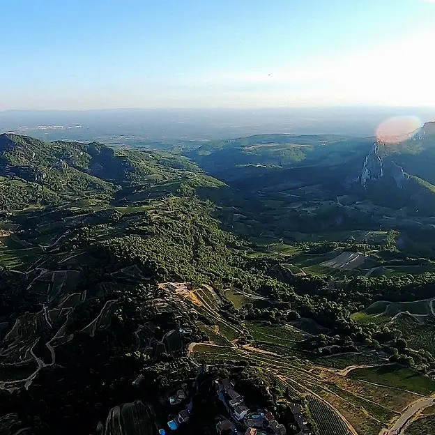 Vol en ULM autour des Dentelles de Montmirail