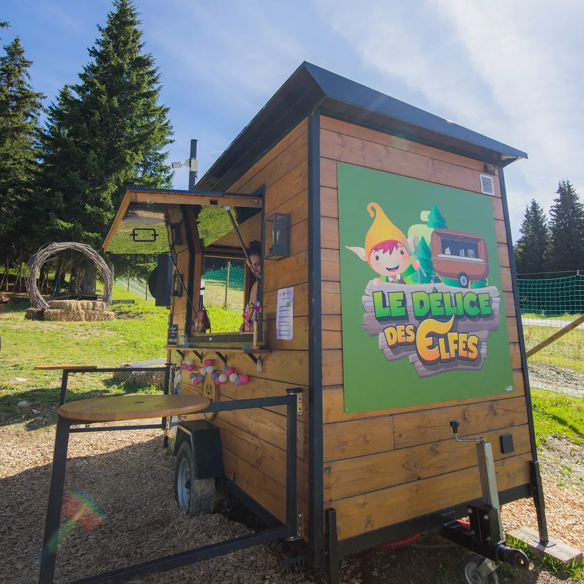 Délice des Elfes, le snack du Parc des Elfes aux Saisies
