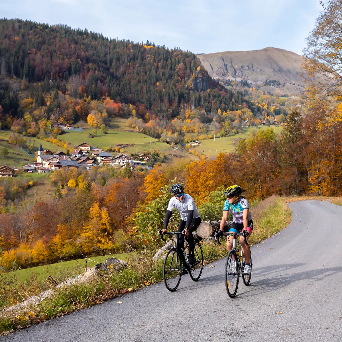 Cyclo de route sur la route du Col de l'Epine