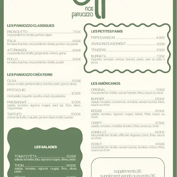 Carte Oli pizza