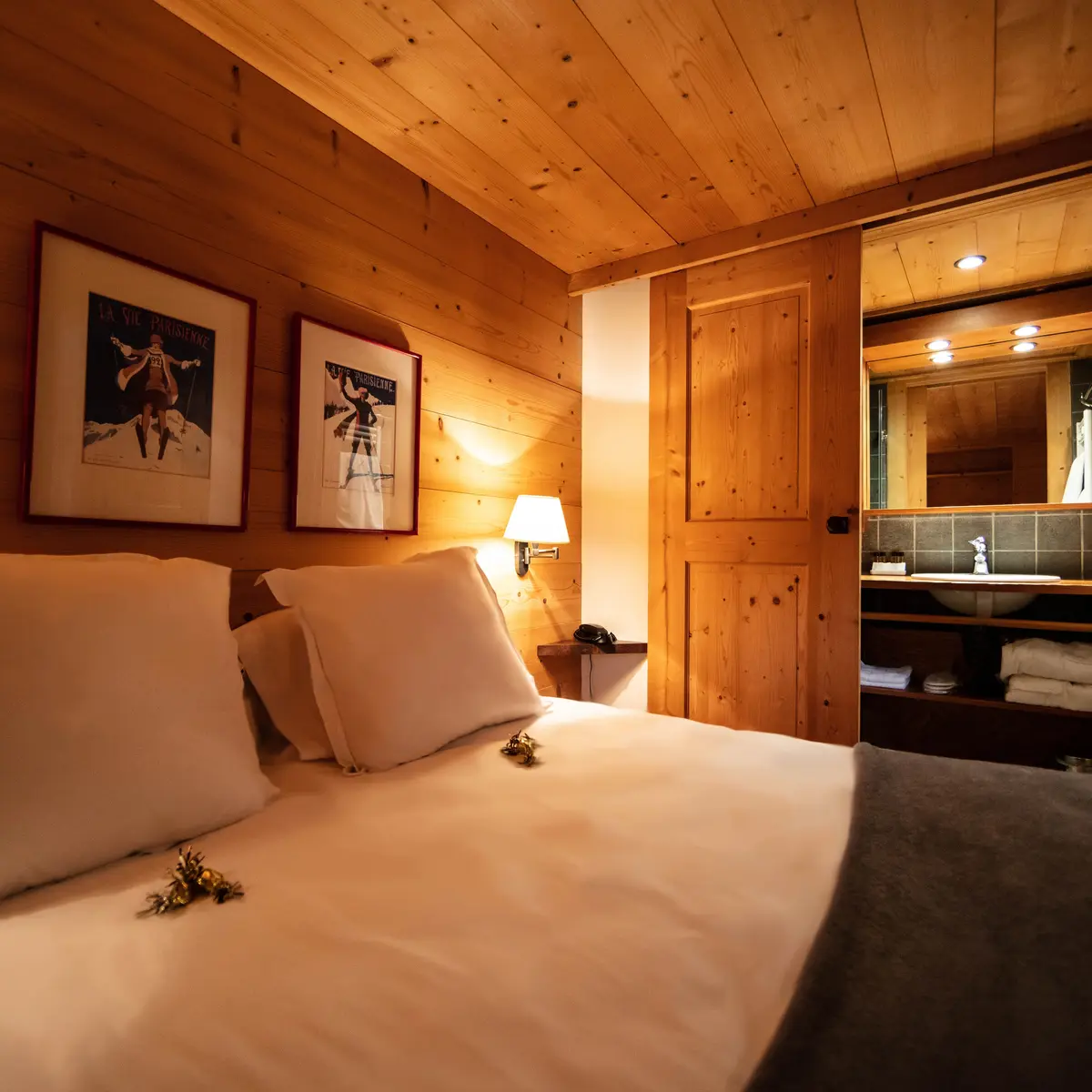 Hôtel La Savoyarde Val d'Isère - Intérieur chambre 3