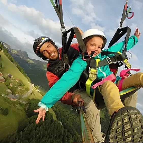 Les Gets Aventure -Baptême de Parapente_Les Gets