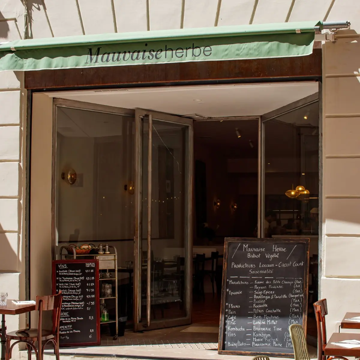 devanture du restaurant