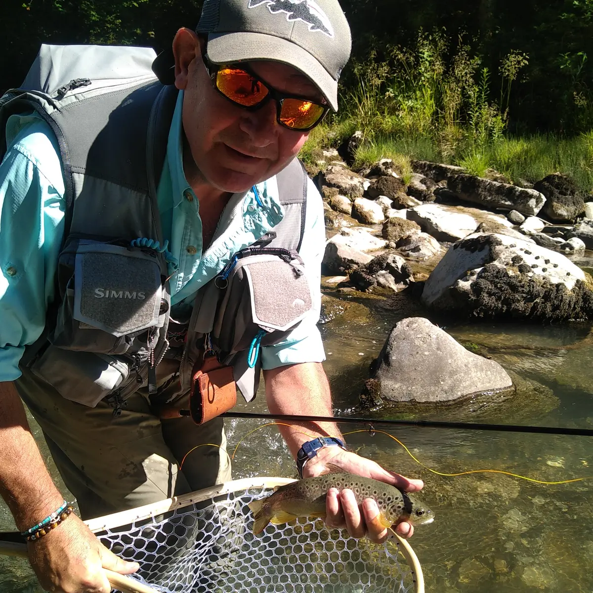 Perfectionnement en pêche de truite à la mouche