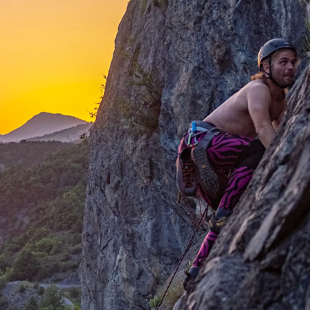 Site de La Roche, secteur Roche Haut