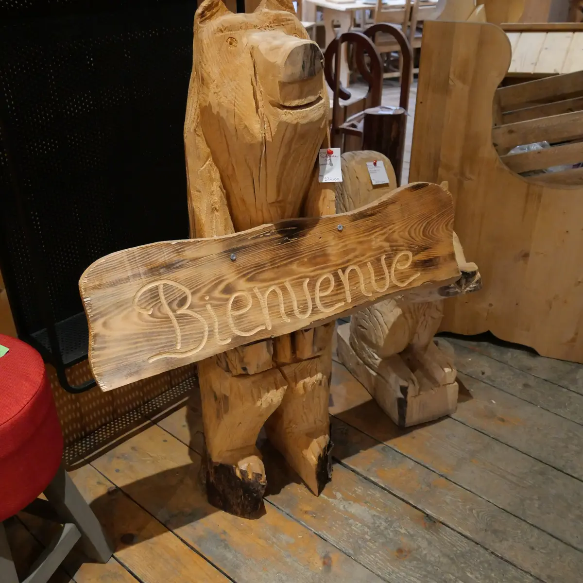 Panneau de bienvenue