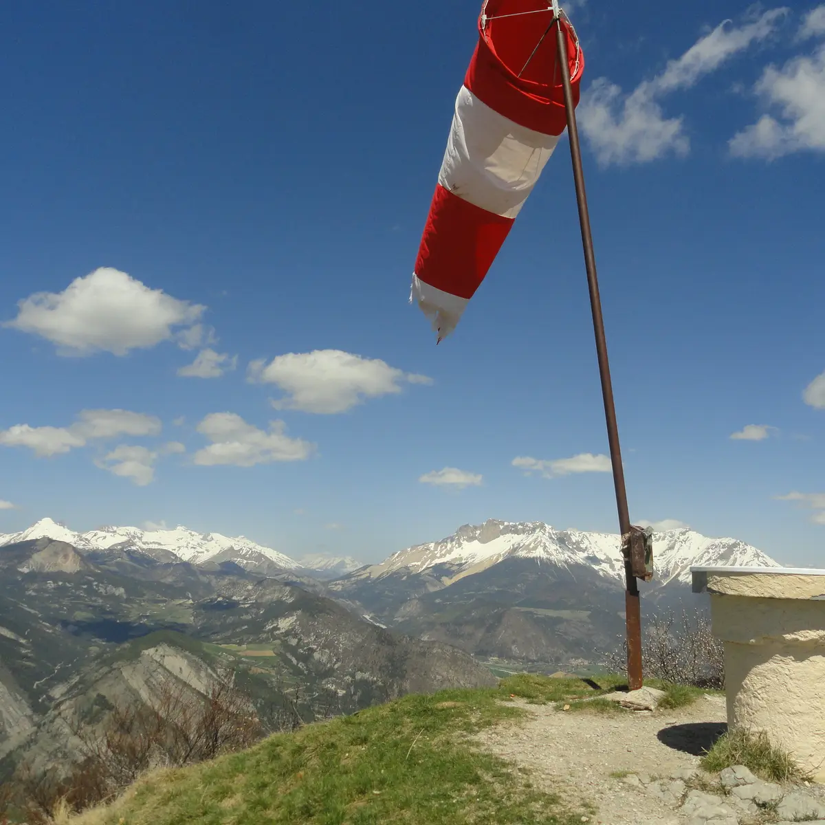 Vue du sommet d'Oule