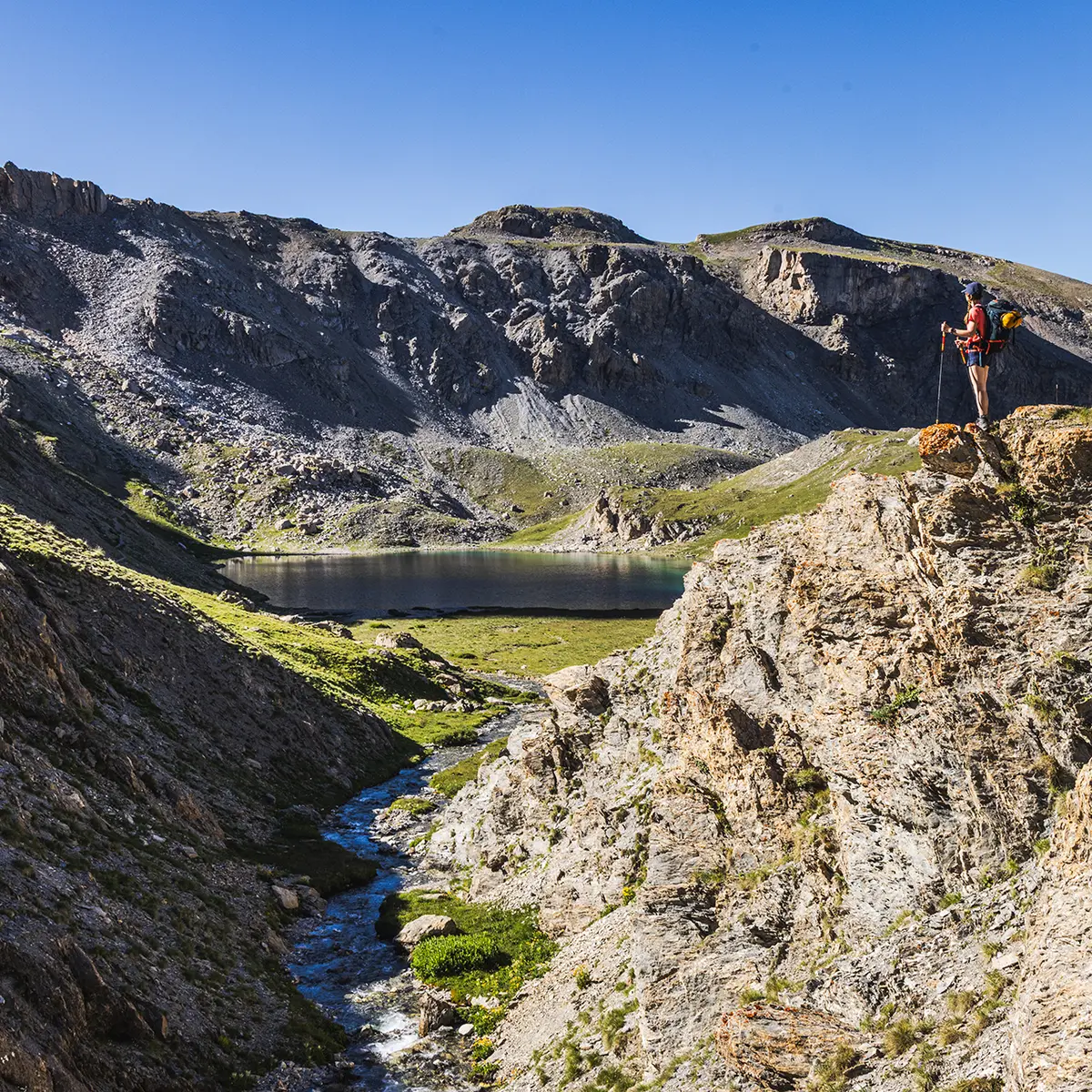 Randonnée du Lac des Neuf Couleurs