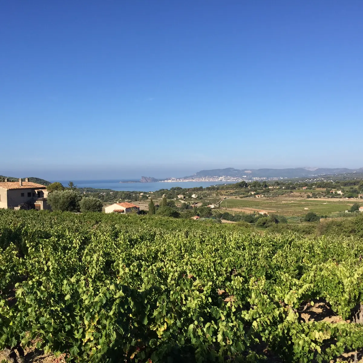 Vue mer des Roquettes