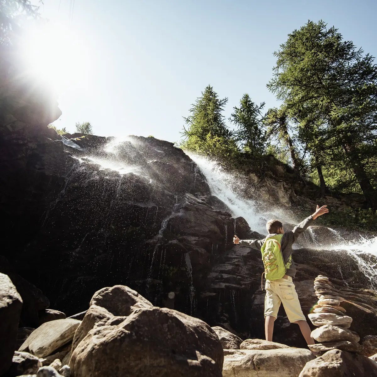 Boucle du Fornet - Par la cascade du Fornet_Val-d'Isère