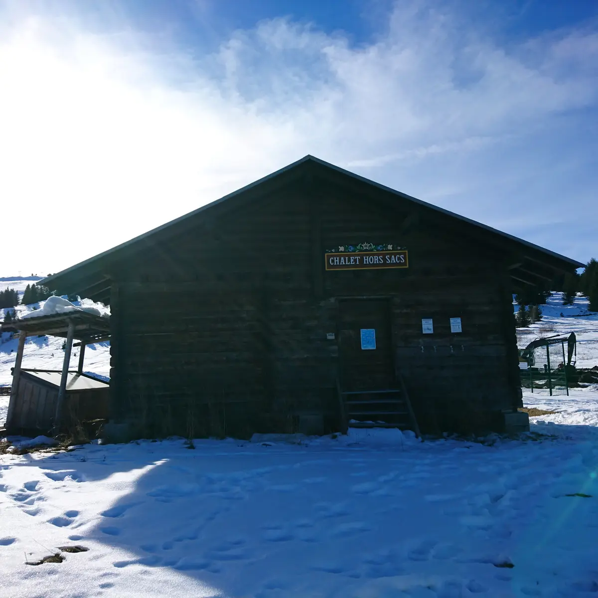 Salle hors-sac du stade
