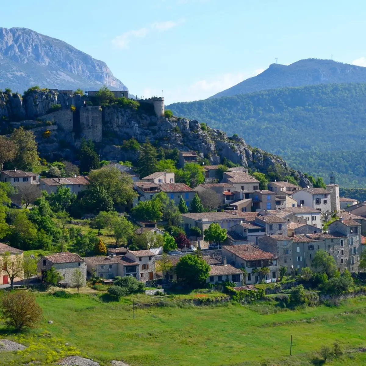 Le village médiéval de Trigance