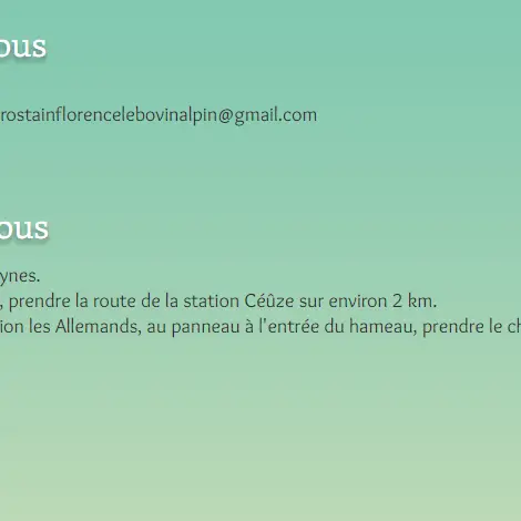 Le Bovin Alpin - Visite à la ferme