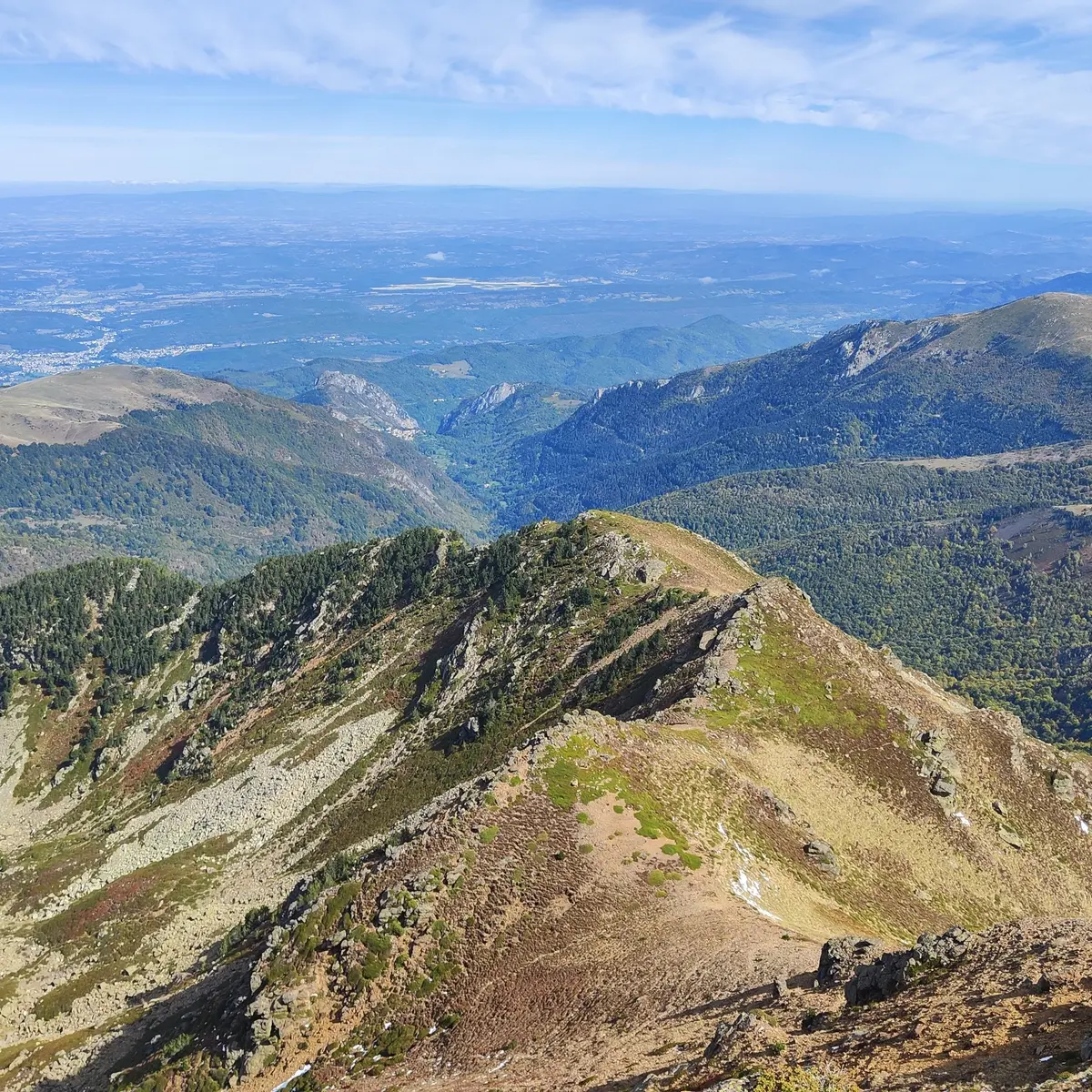 Vue sur la plaine direction Carcassonne