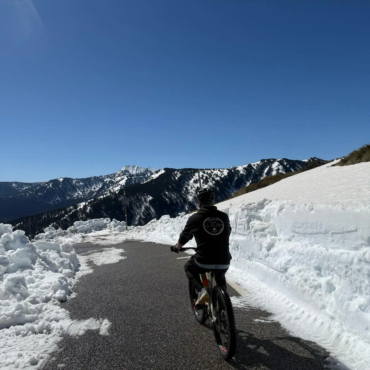 sur la route du col