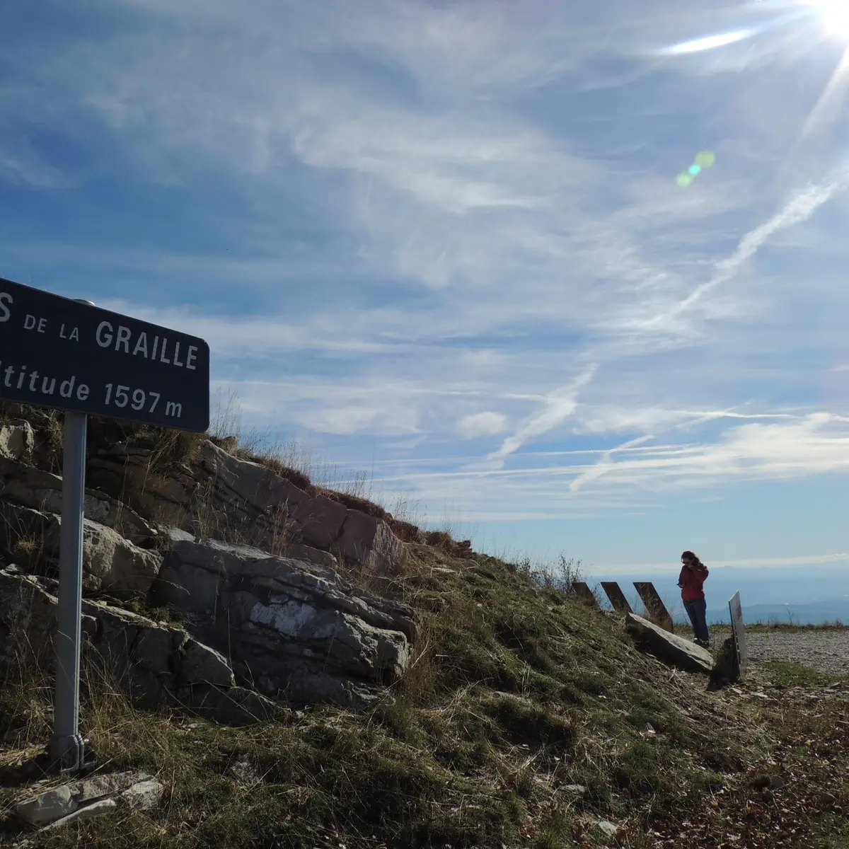 La vue au Col du Pas de la Graille