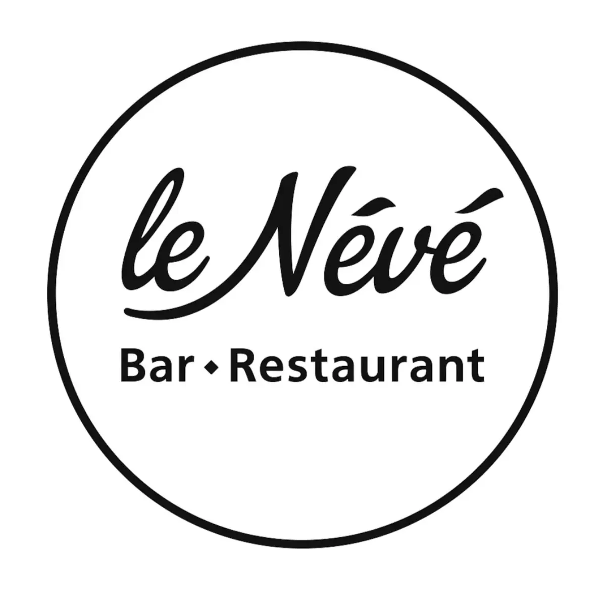 Logo restaurant d'altitude Le Névé
