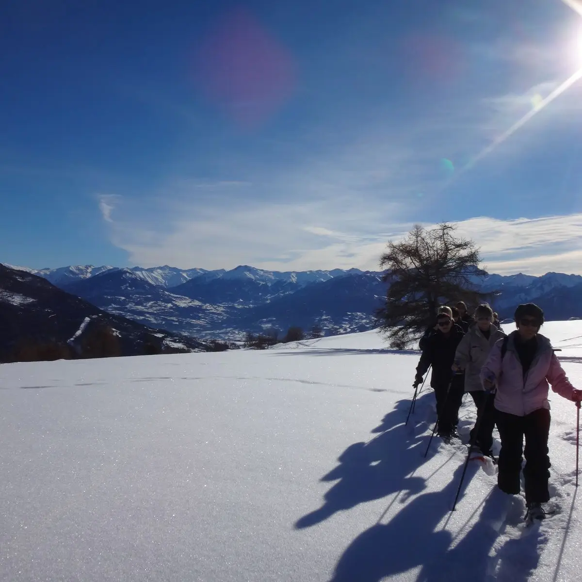 Sortie neige Réallon