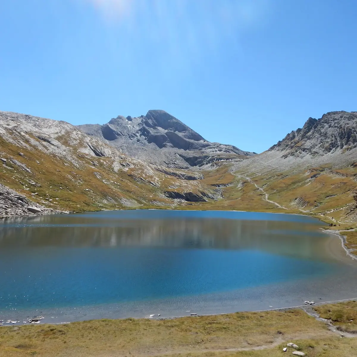 Lac Foréant : vers Pain de Sucre et Col Vieux