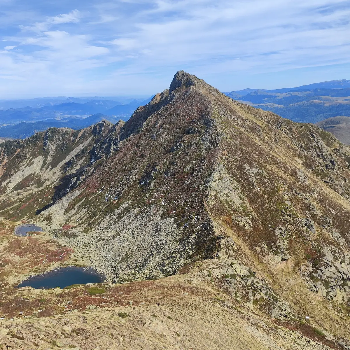 Vue sur le pic de Soularac