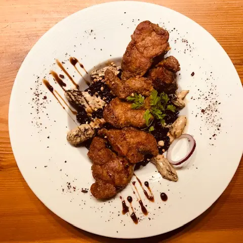 Présentation de plat