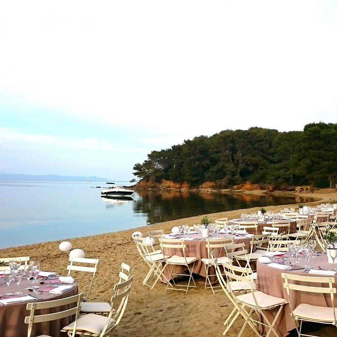 Déjeuenr sur la Plage