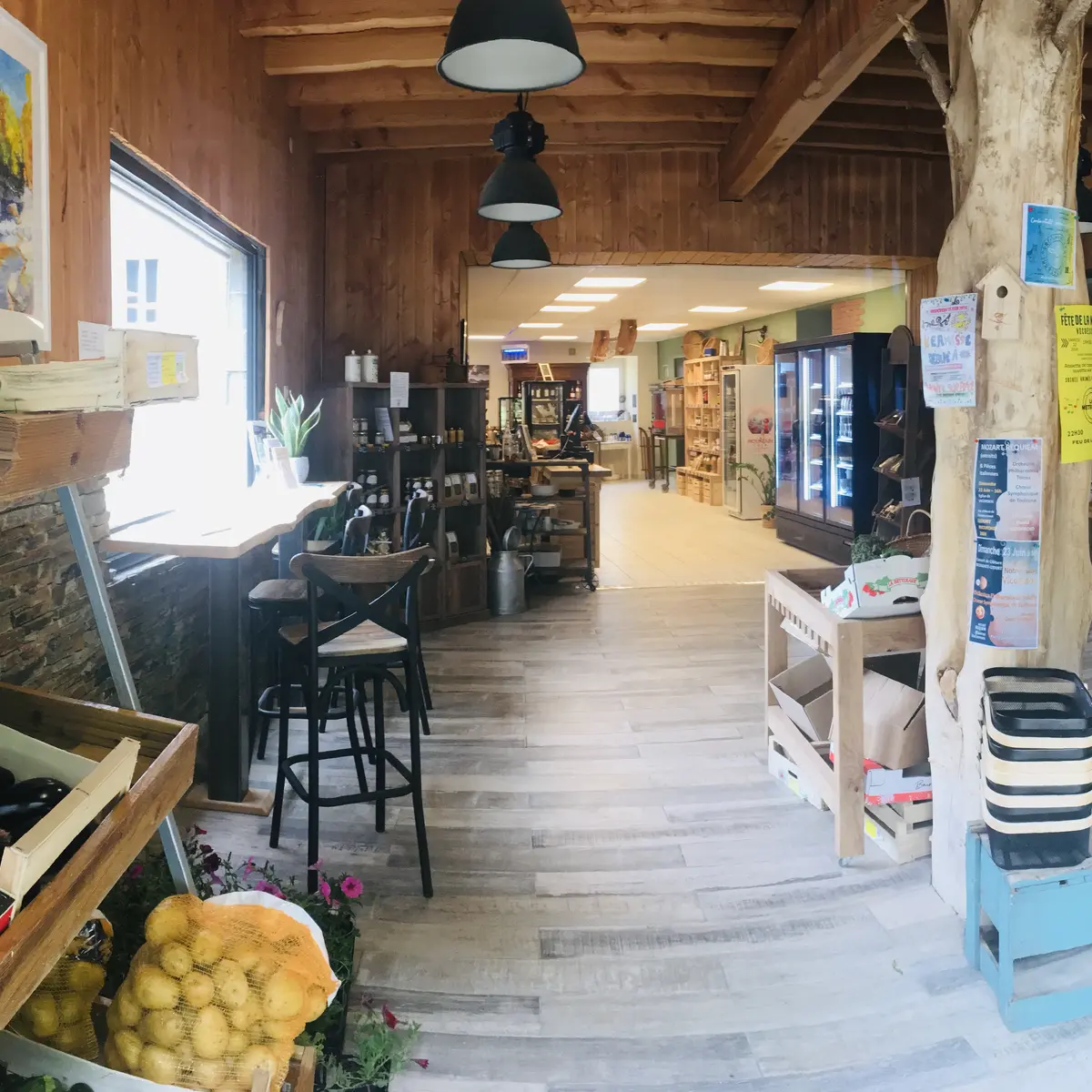 Intérieur du magasin