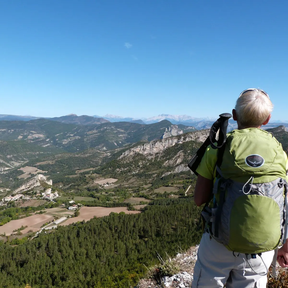Vue depuis la Montagne de Chabre