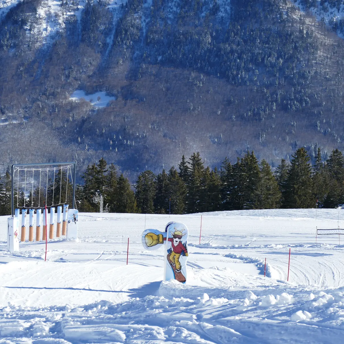 Portique frites et main-tape