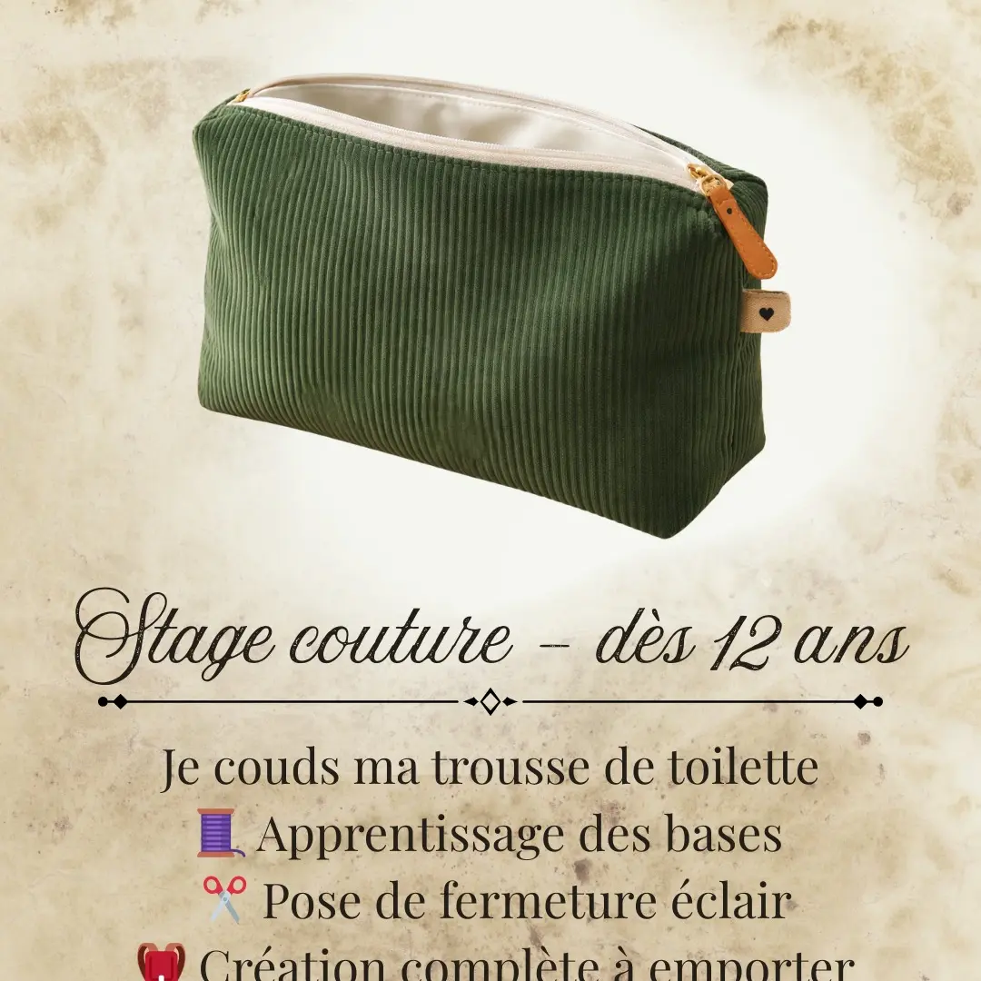 Stage couture - vacances de Pâques - New Victorian Couture_Six-Fours-les-Plages