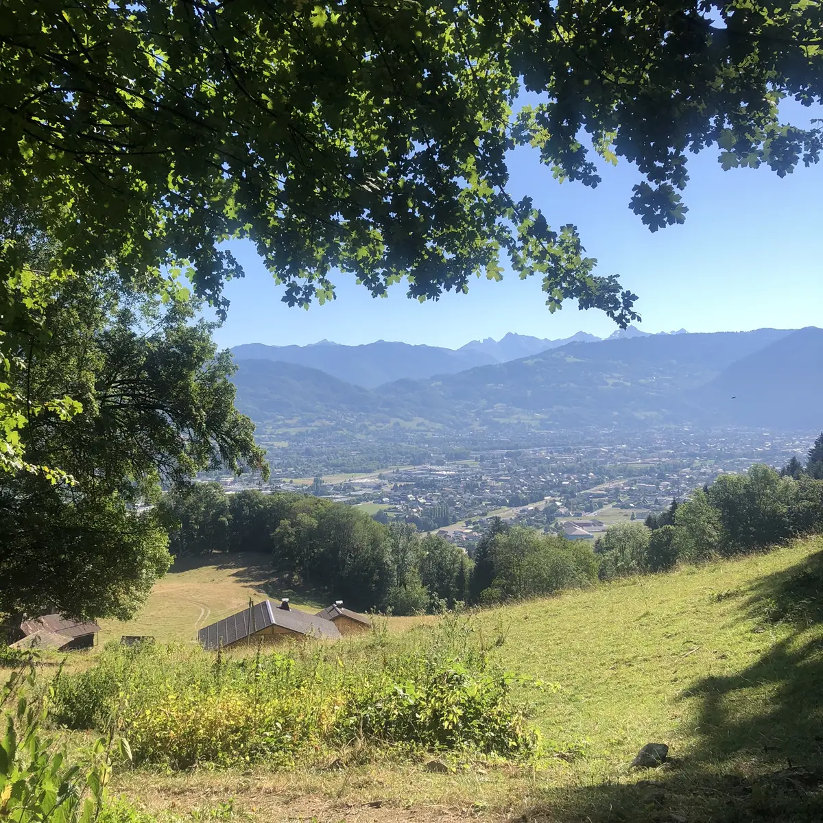 Vue sur la vallée