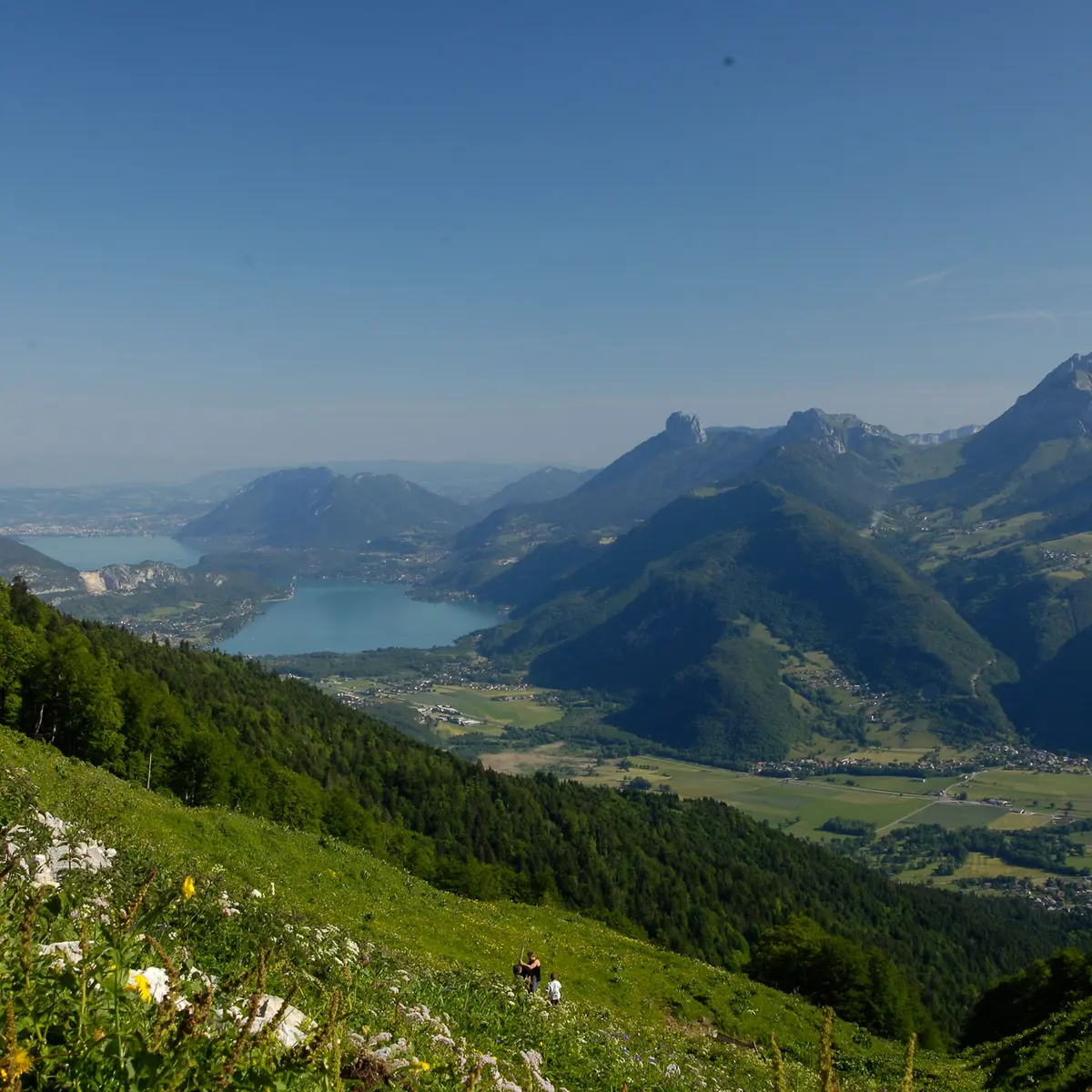 Vue lac Annecy