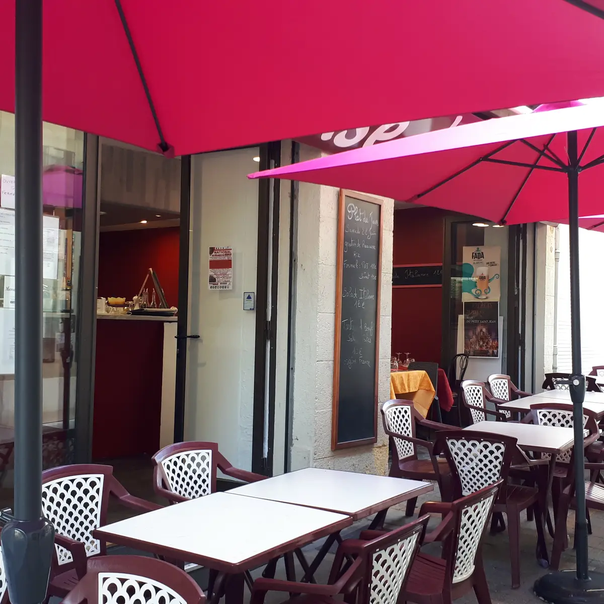 Terrasse - La pause de la Lance