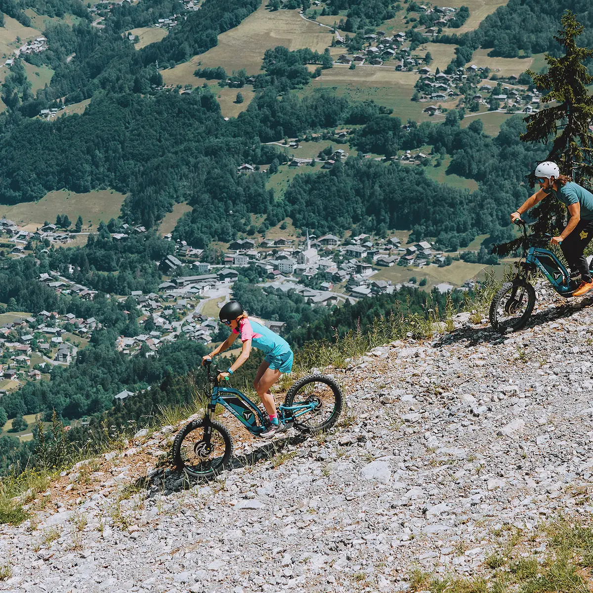 Trottinette de descente