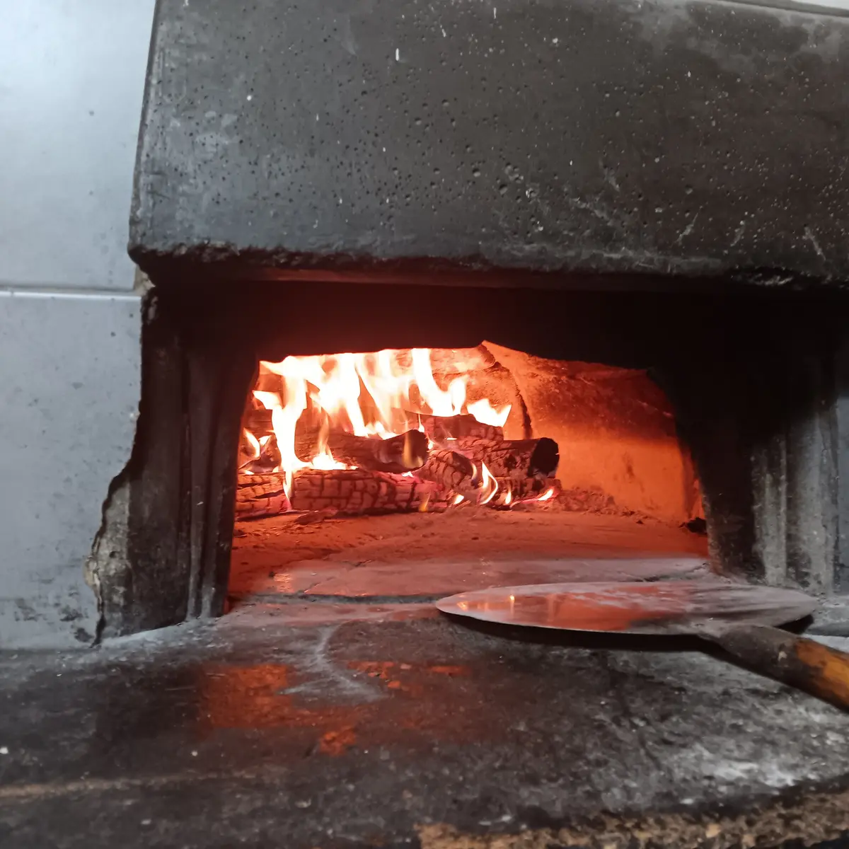 Pizza feu de bois