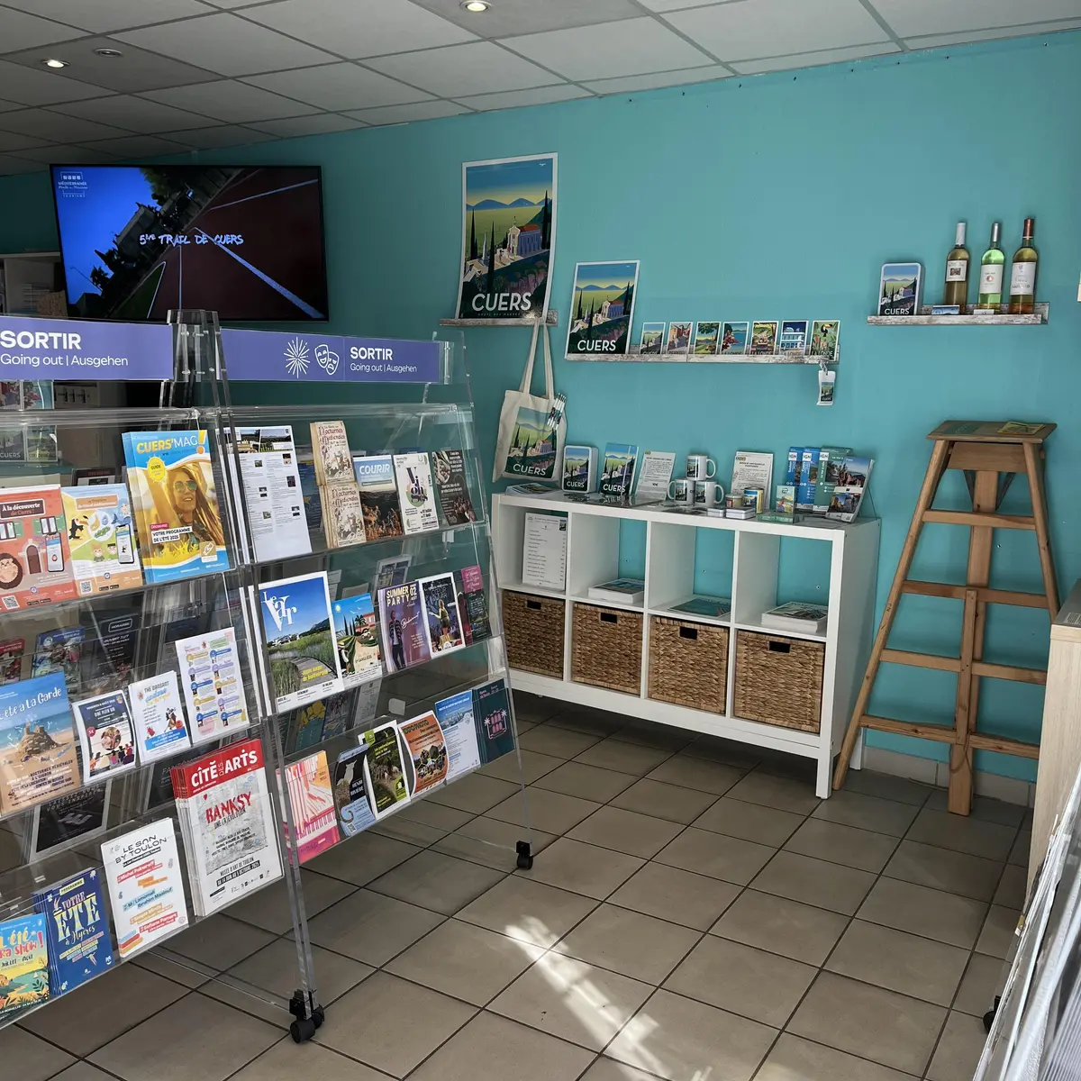 Boutique de l'Office de tourisme de Cuers