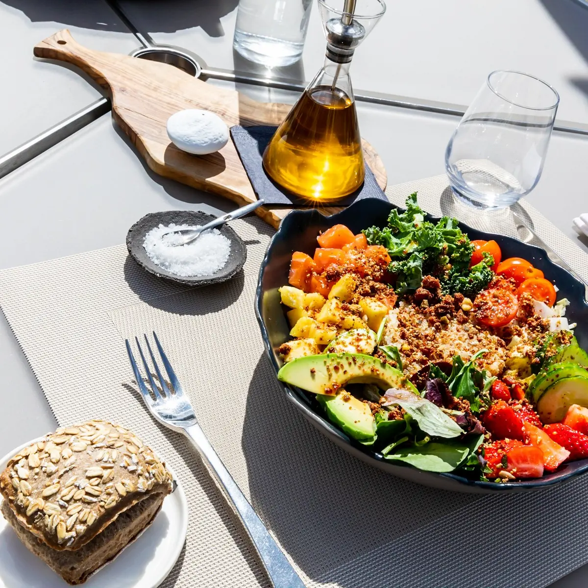 Domaine La Pierre Blanche - Le Bistrot by L'Opale_Eygalières_plat bistro