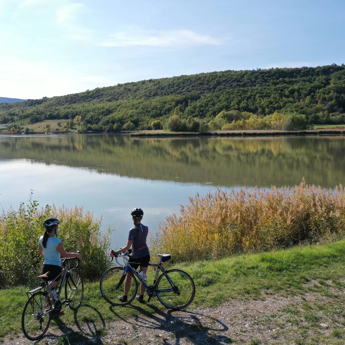 Pause au lac de Mison