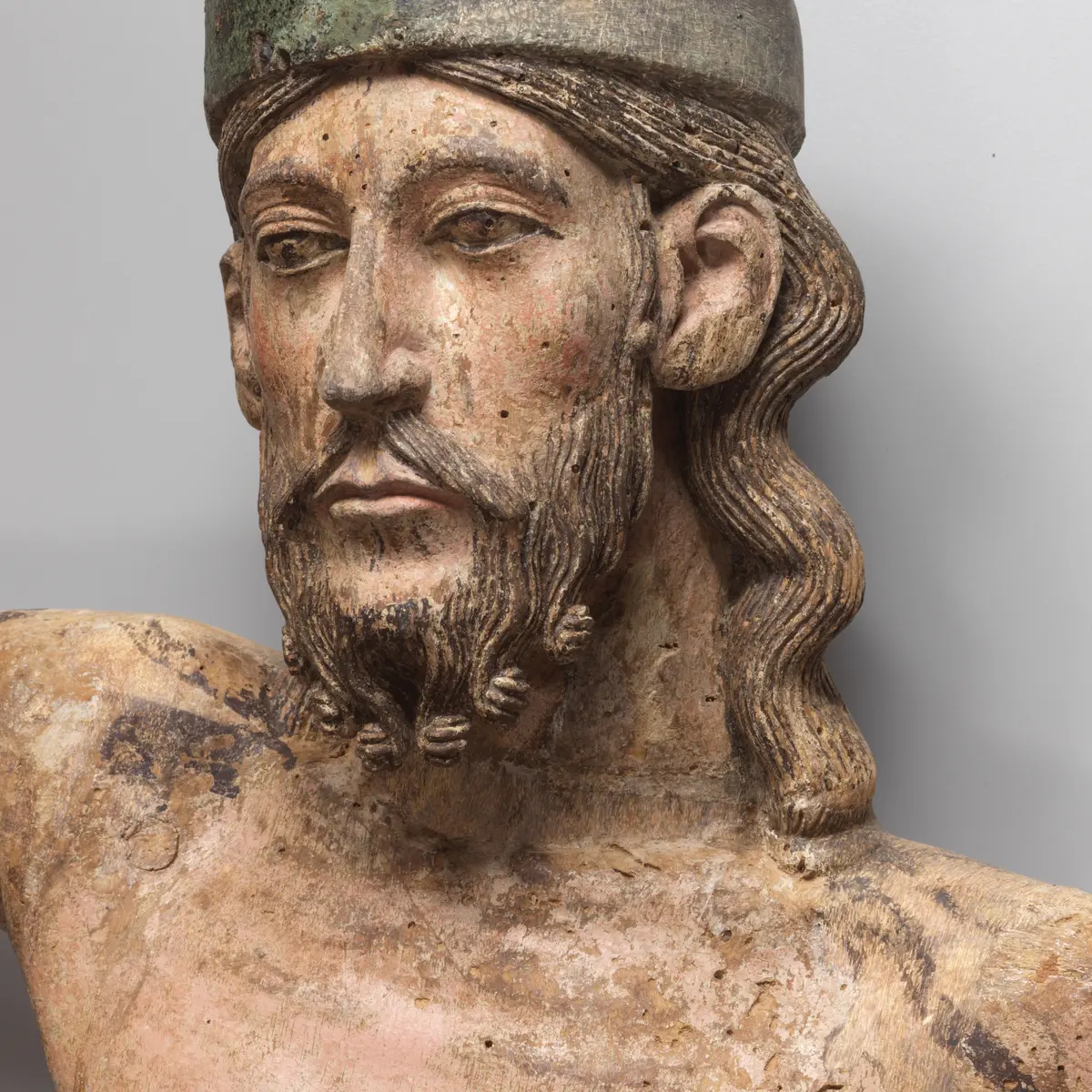 Morgan Master, détail du visage